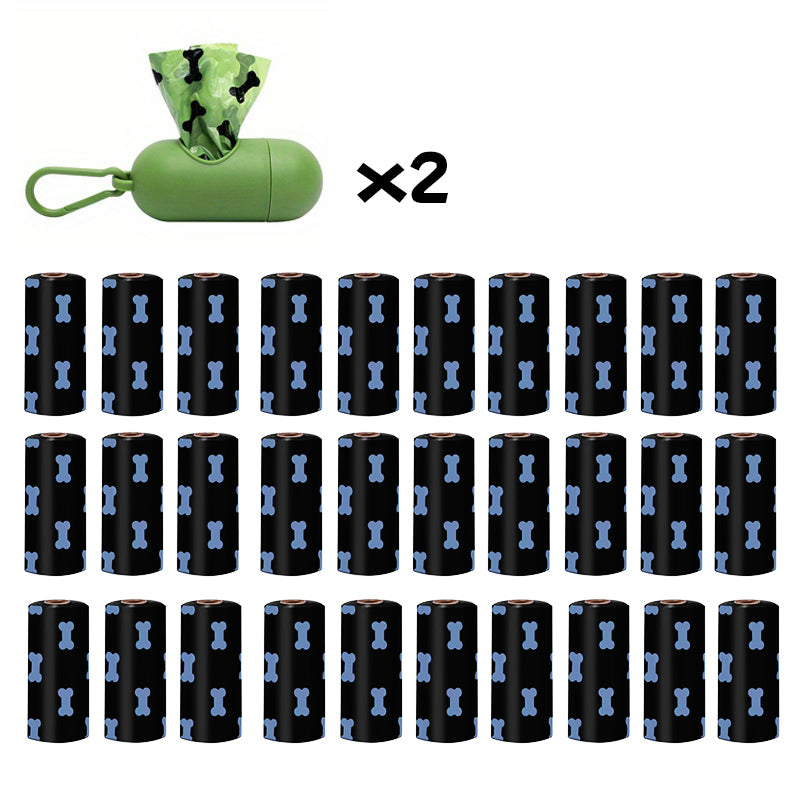 Biodegradable Pet Litter Bags with Dog Poop Bag Dispenser