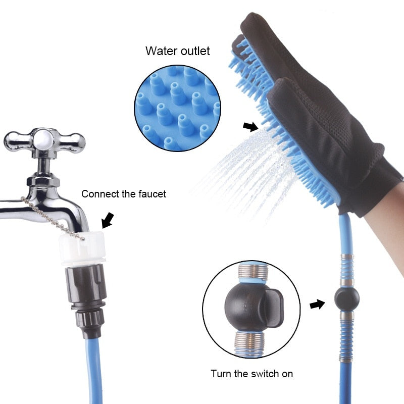Pet Bathing Shower Tool