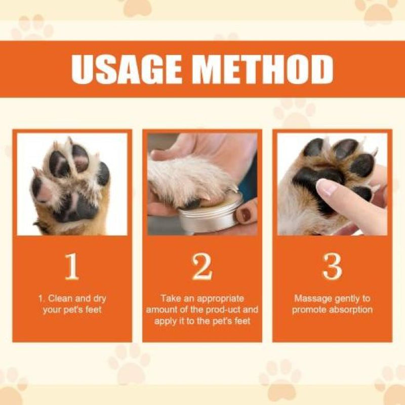 Natural Plant Formula Pet Paw Balm (1.7 Oz)
