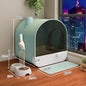 Toilet Cat Litter Box Closed Type 