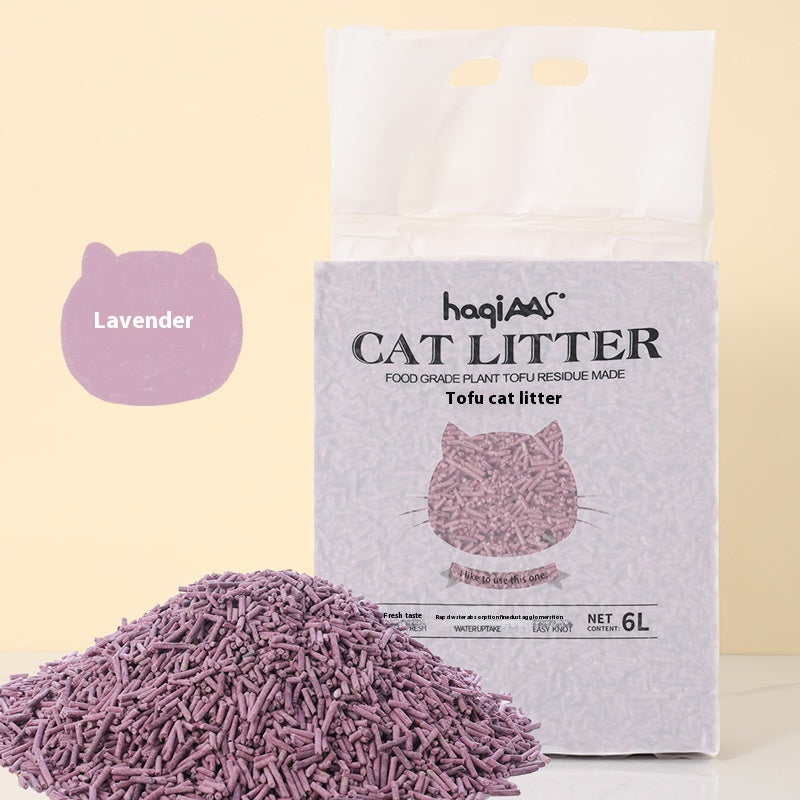 Original Tofu Cat Litter Green Tea Mixed Plant (6L)