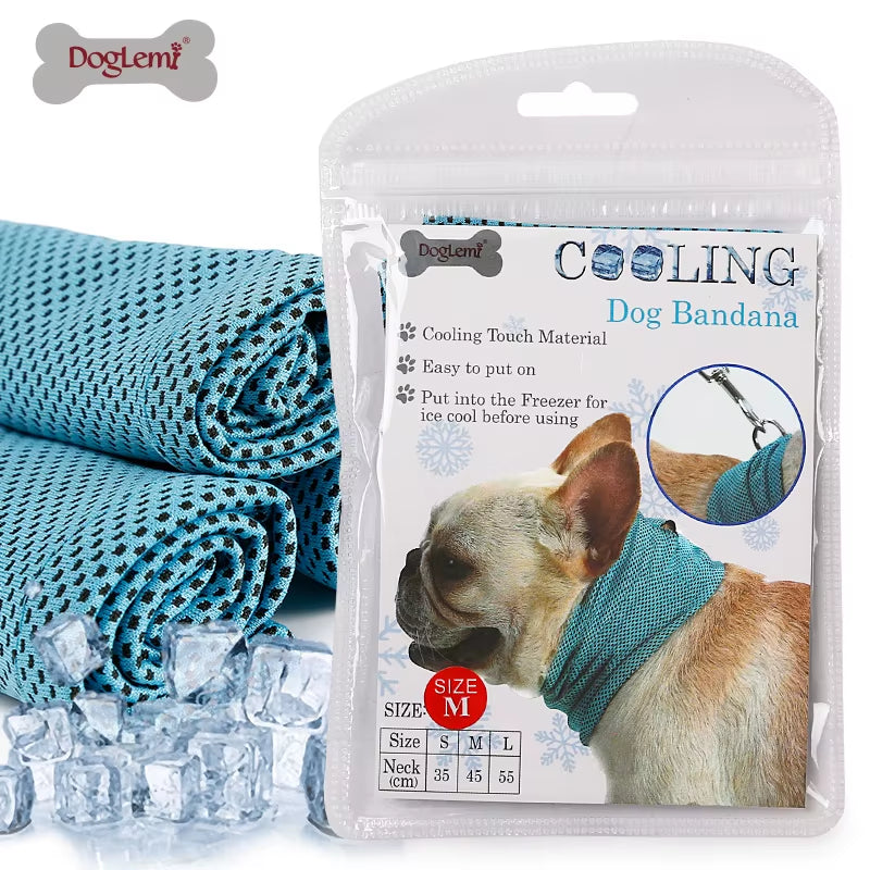 Breathable Cooling Pet  Bandana Scarf 