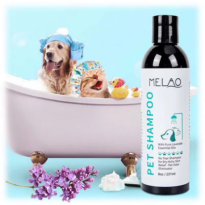 2 in 1 Natural Moisturizing Dog Shampoo for Sensitive Skin 