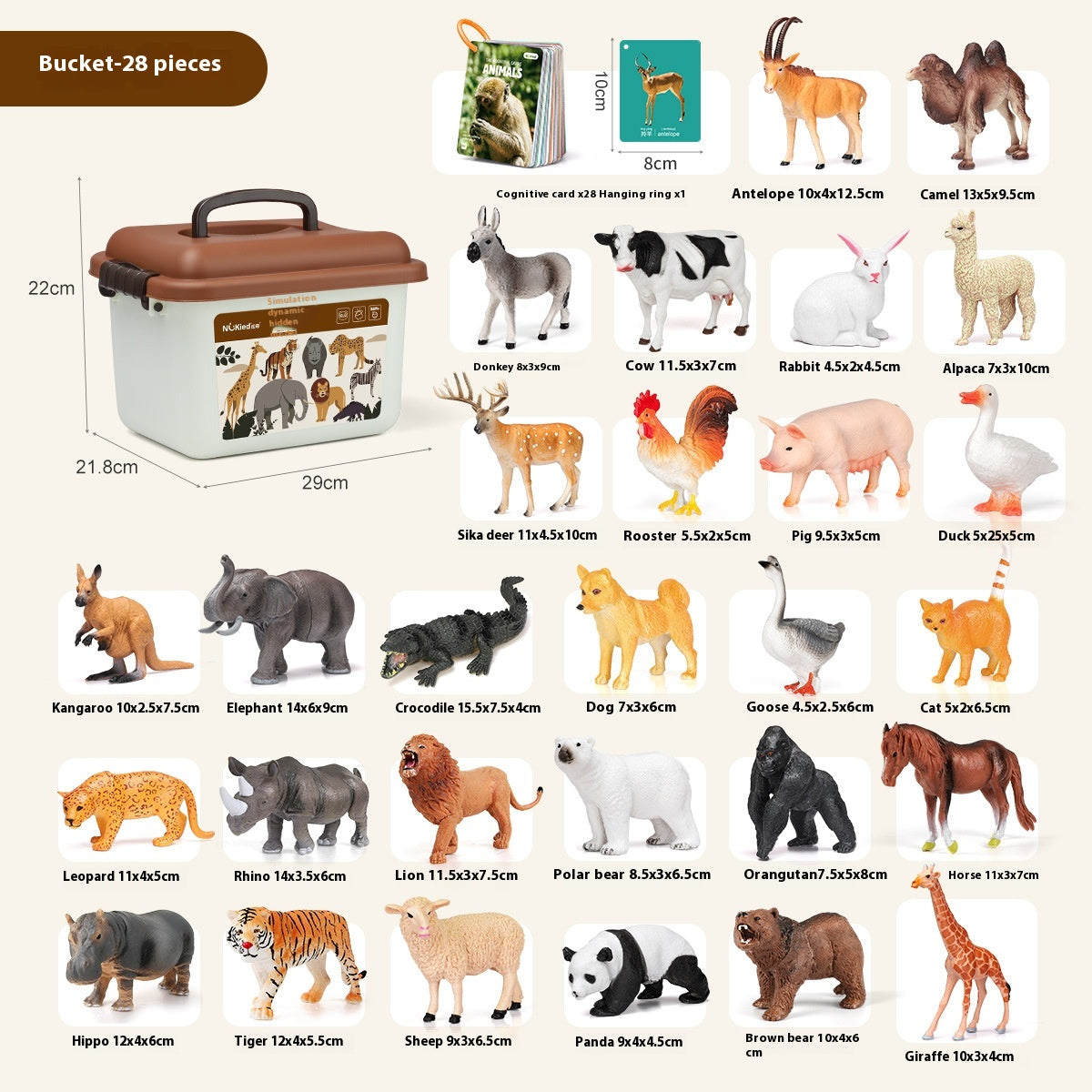 Educational Farm Animal Children'S Early Education