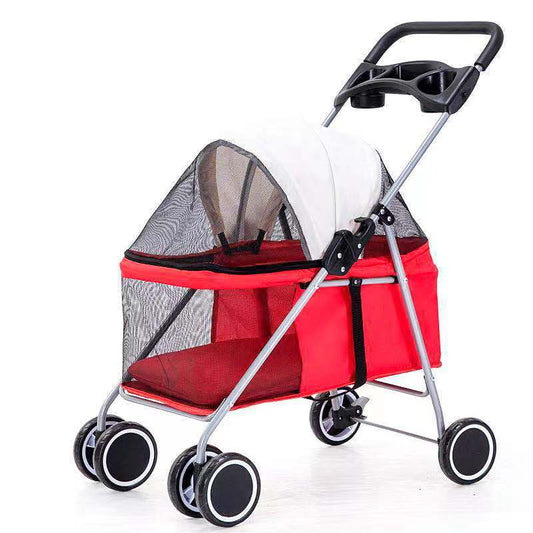 Lightweight Folding Easy Installation Pet Trolley