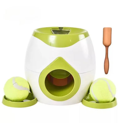 Pet Automatic Ball Launcher & Interactive Training Smart Feeder