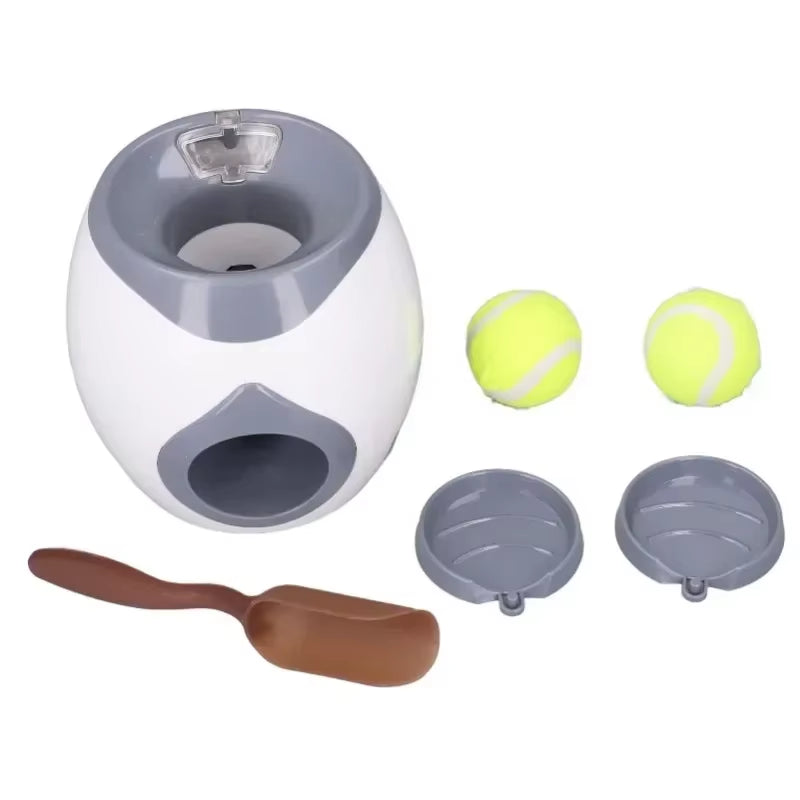 Pet Automatic Ball Launcher & Interactive Training Smart Feeder