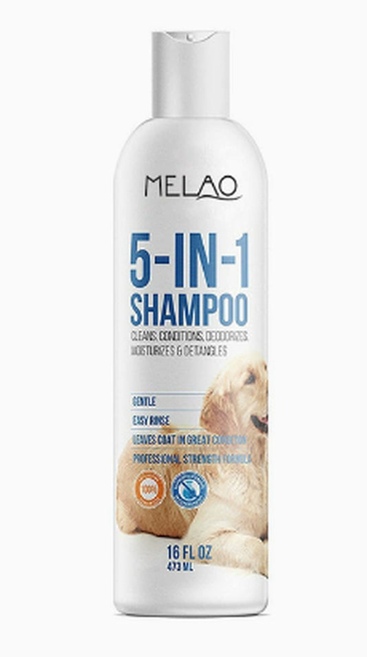 5 in 1 Pet Shower Gel Shampoo (473ml)