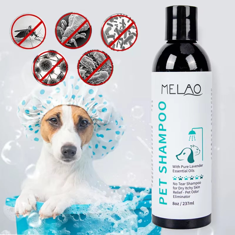 2 in 1 Natural Moisturizing Dog Shampoo for Sensitive Skin 