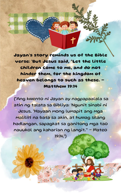 Downloadable Teaching Values Story Book , The LunchBox of KindNess ("Isang Baonan ng Kabutihan")- The Magic of Sharing