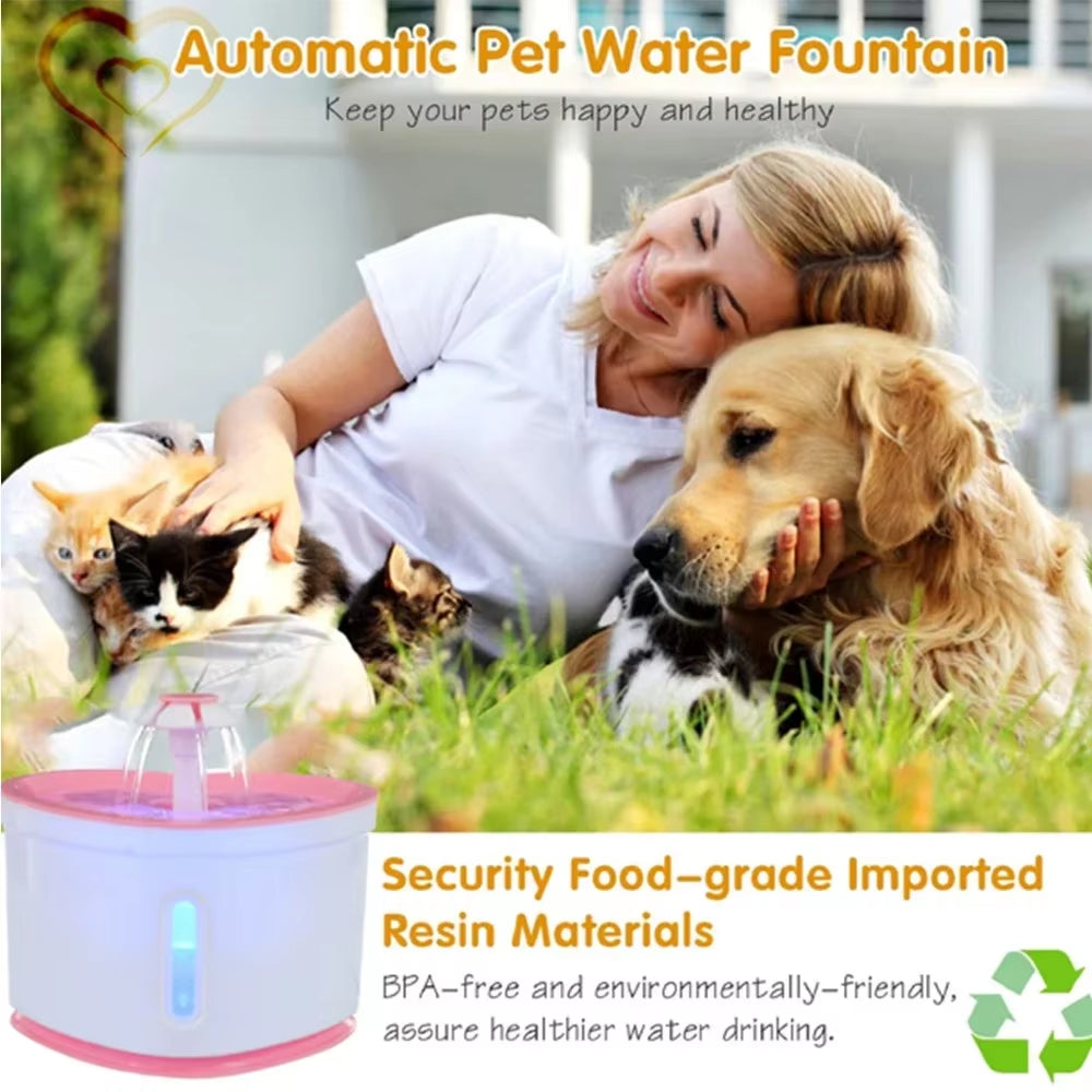 Automatic Pet Water Fountain (2L) 