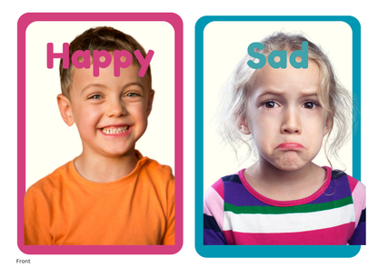 Dowloadable Teach Me Emotions Bundle (Emotion Flash Cards, Emotions & How to Cope Up Posters, Learning Emotion Activity Booklet)