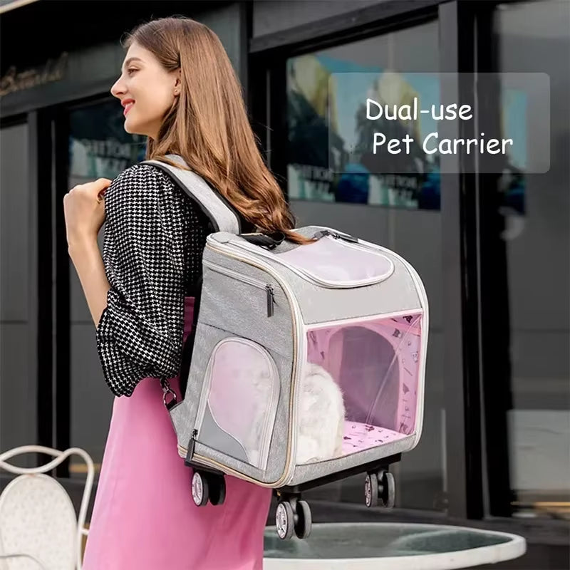 Portable Pet Cart Travel 