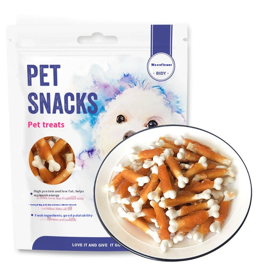 Pet Snack Chicken Wrapped around Milk Bones (400G)