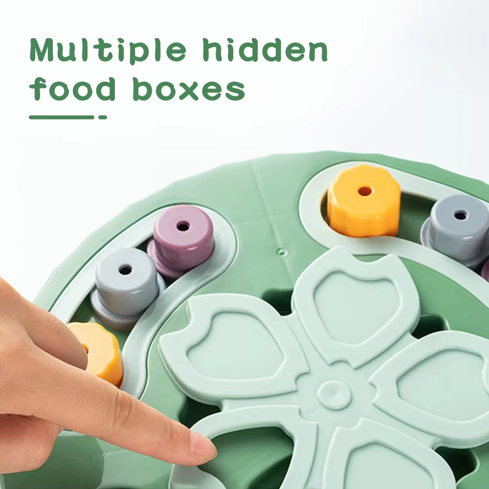 Pet  Interactive Puzzle  Food Dispenser 