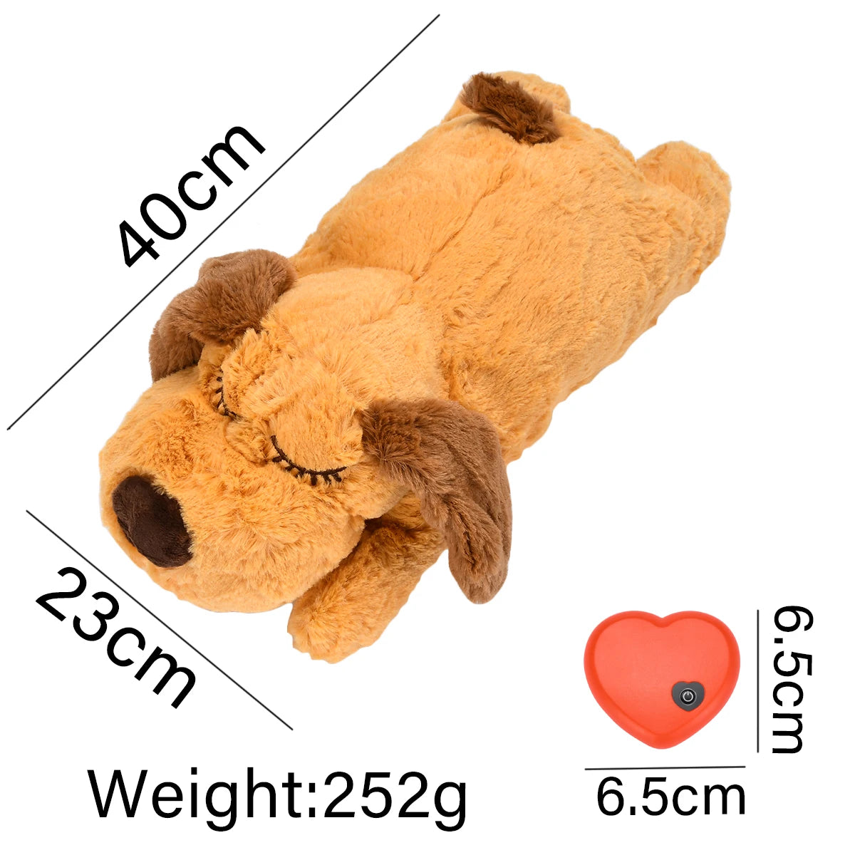  Snuggly Plush Pet toy  for sleep, training and to relief anxiety 