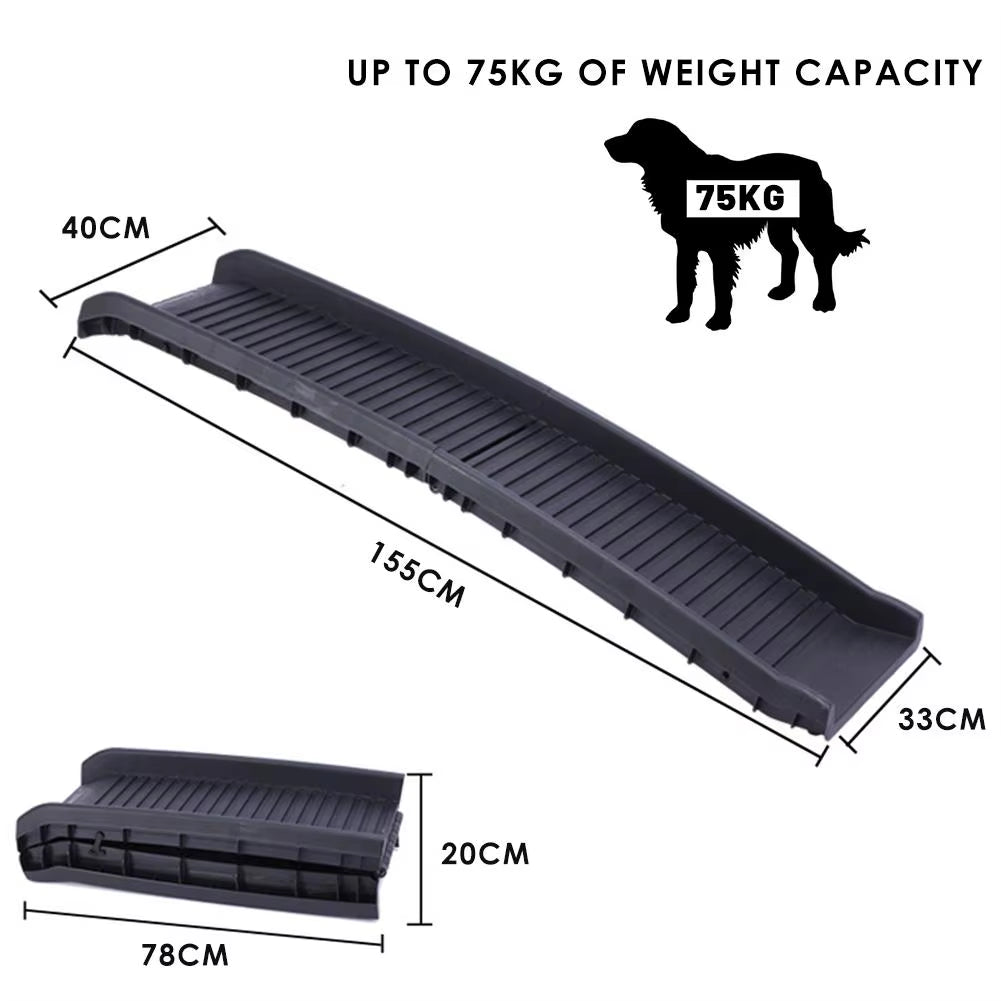 Lightweight Folding Pet Ladder Ramp/Stairs 