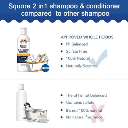 Pet Shampoo and Conditioner (300ml)