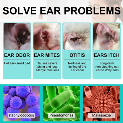 Pet Non-Irritating Ear Cleansing Solution 