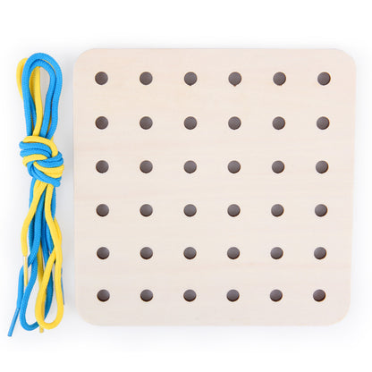 Creative Animal Threading Board Preschool  Educational Toys