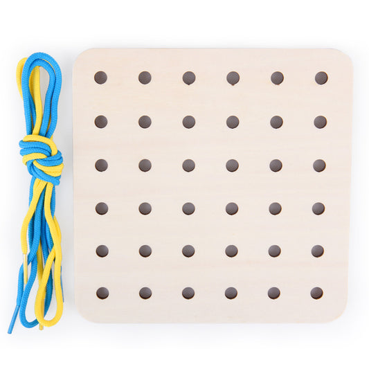 Creative Animal Threading Board Preschool  Educational Toys