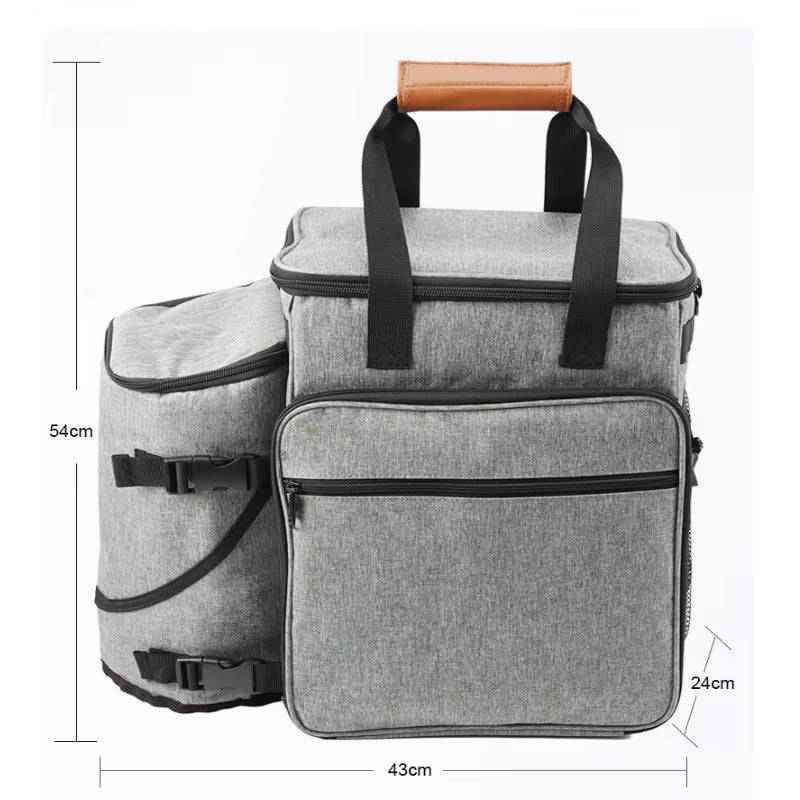 Pet Travel Bag Organizer Backpack Airline Approved Weekend Tote Shoulder Pockets Outdoor Travel Traveling Storage Bag Mat