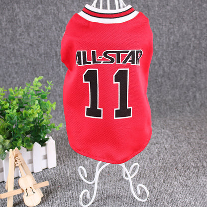  World Cup Ball Spring and Summer Dog Vest