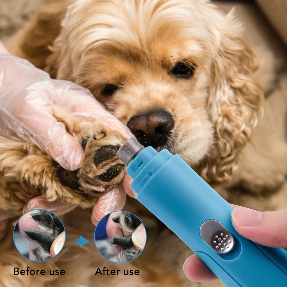 Pet Electric Nail Polisher Manicure Tool Set