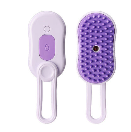 3 in 1 Pet Electric Steam Brush 