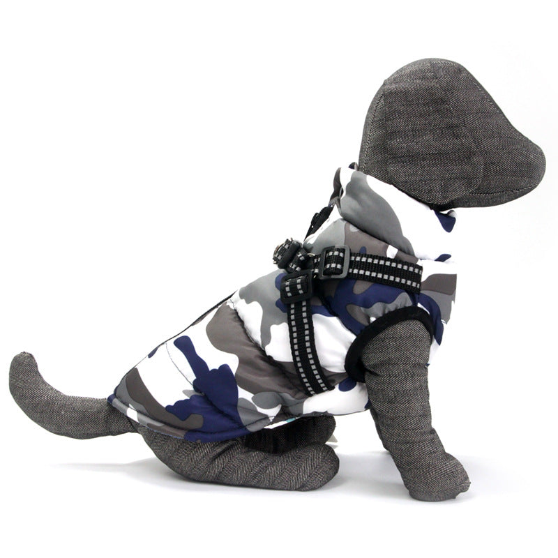 Pet Winter Jacket with Lace up 