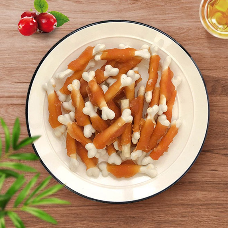 Pet Snack Chicken Wrapped around Milk Bones (400G)