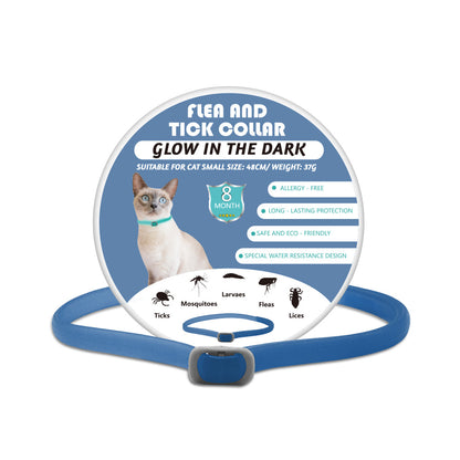 Pets Luminous Insect Repellent Collar 