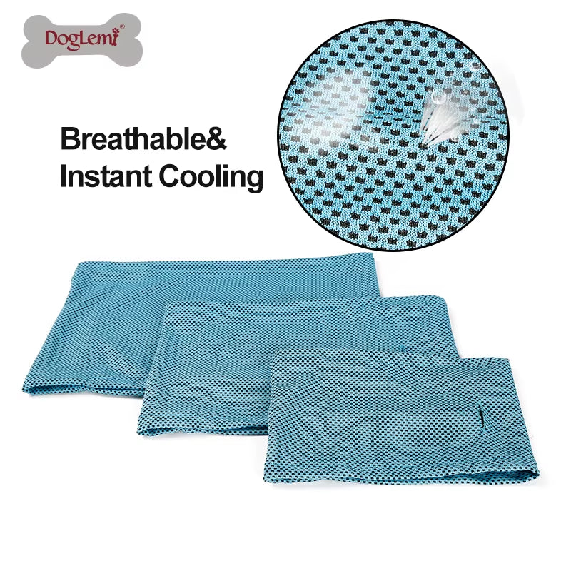 Breathable Cooling Pet  Bandana Scarf 