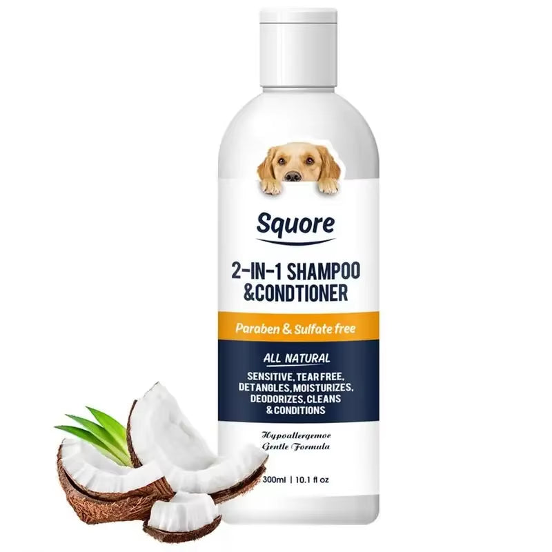 Pet Shampoo and Conditioner (300ml)