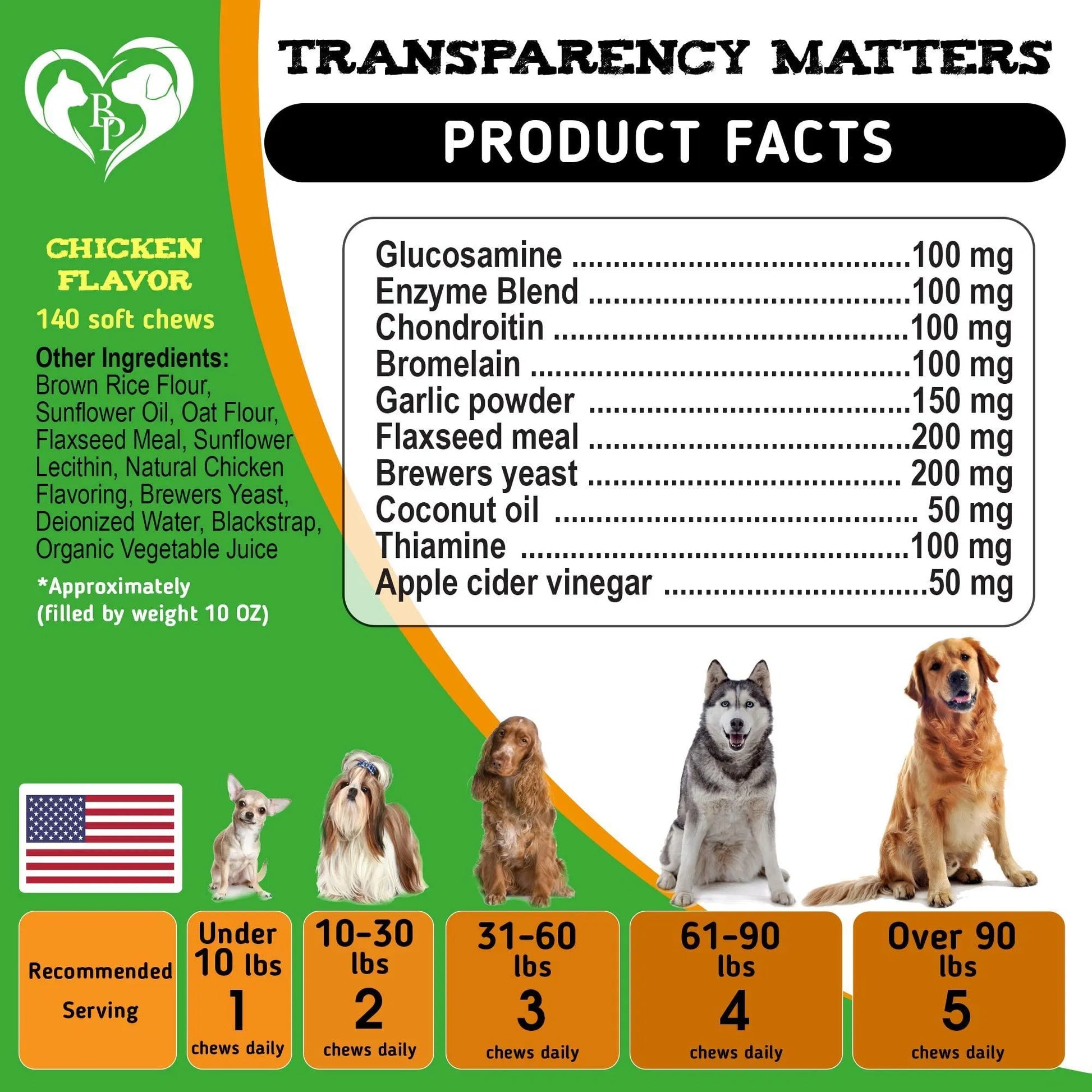 Dog Chewable Flea and Tick Prevention & Multivitamin Tablet