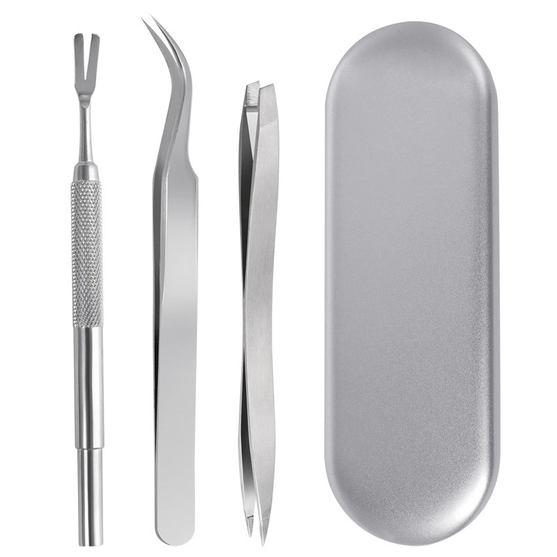 Stainless Steel 3-Piece Set Pet Tick Tool
