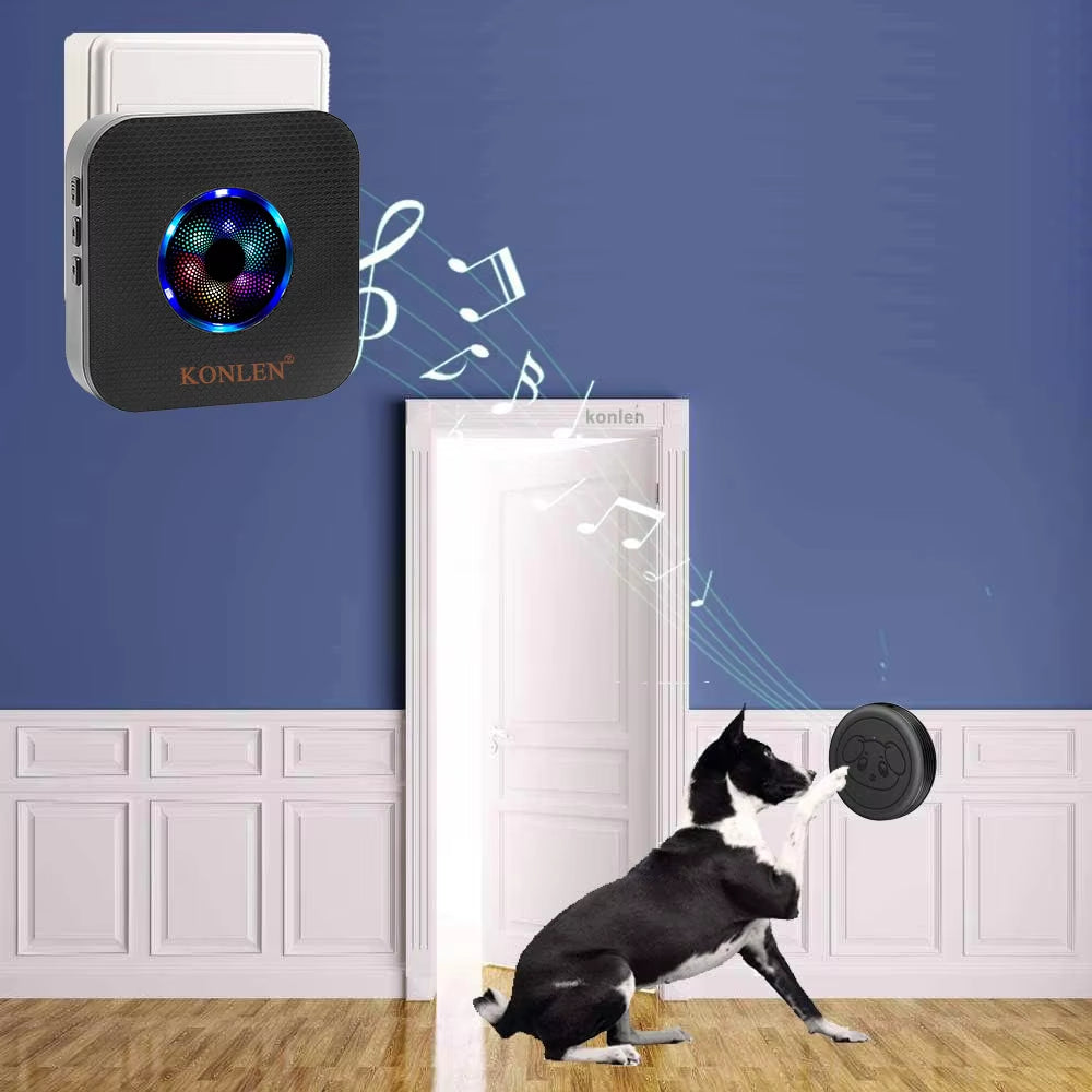  Wireless Doorbell  for Pet Potty Training 