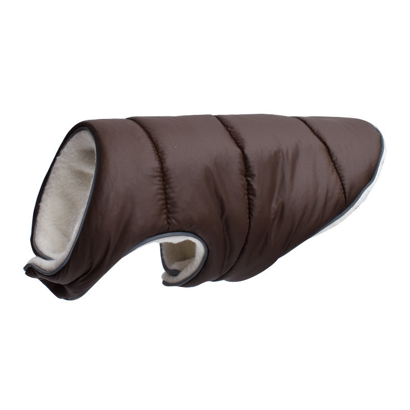 Reflective Pet Winter Jacket-Vest