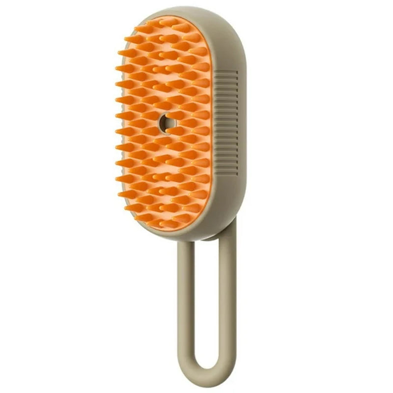 3 in 1 Pet Electric Steam Brush 