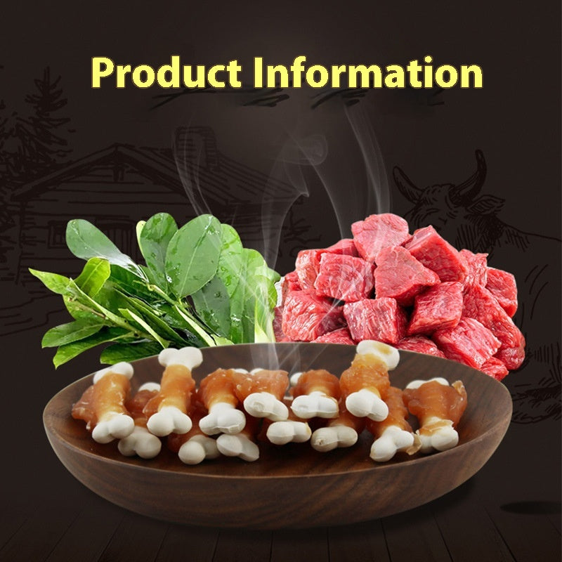 Pet Snack Chicken Wrapped around Milk Bones (400G)