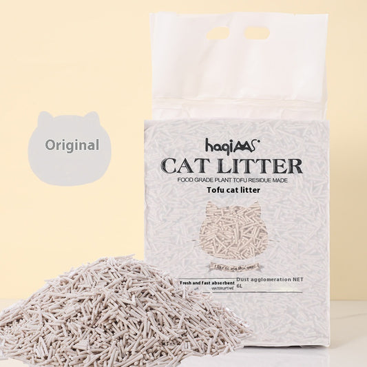 Original Tofu Cat Litter Green Tea Mixed Plant (6L)