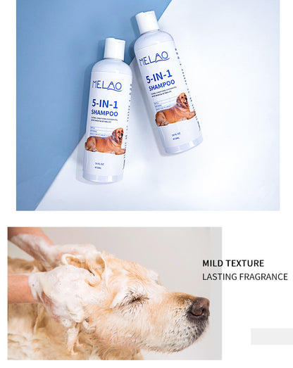 5 in 1 Pet Shower Gel Shampoo (473ml)
