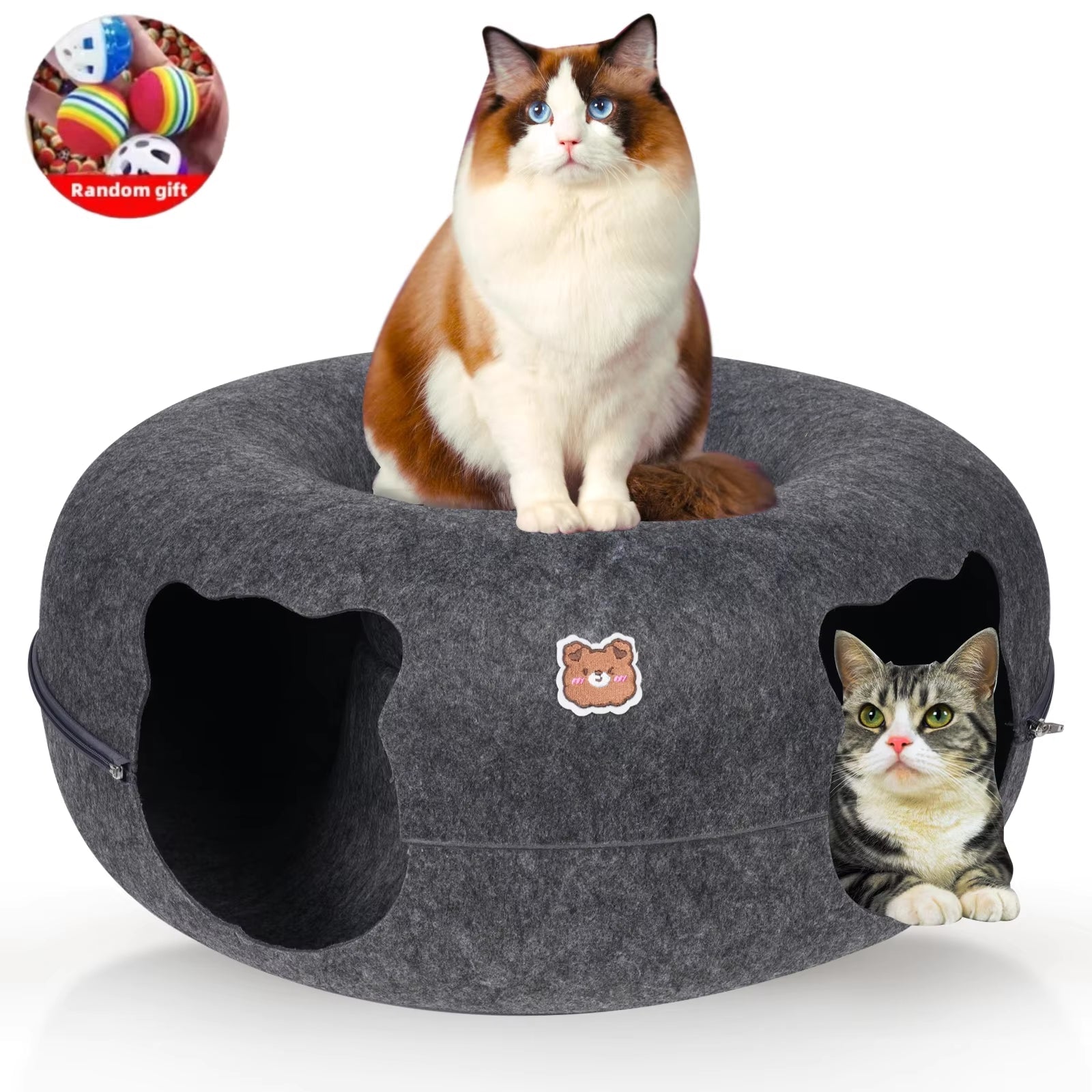 Cat Tunnel Bed 