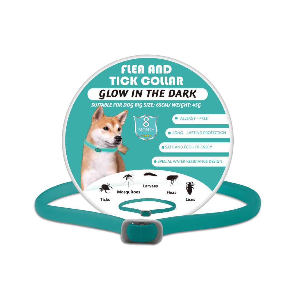 Pets Luminous Insect Repellent Collar 