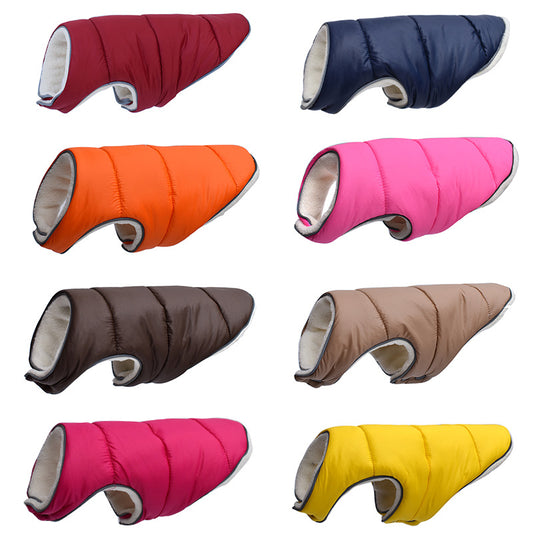 Reflective Pet Winter Jacket-Vest