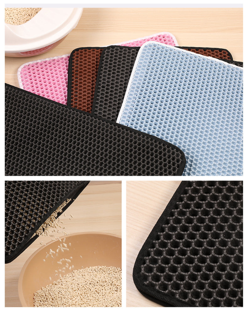  EVA Double Cat Litter Mat