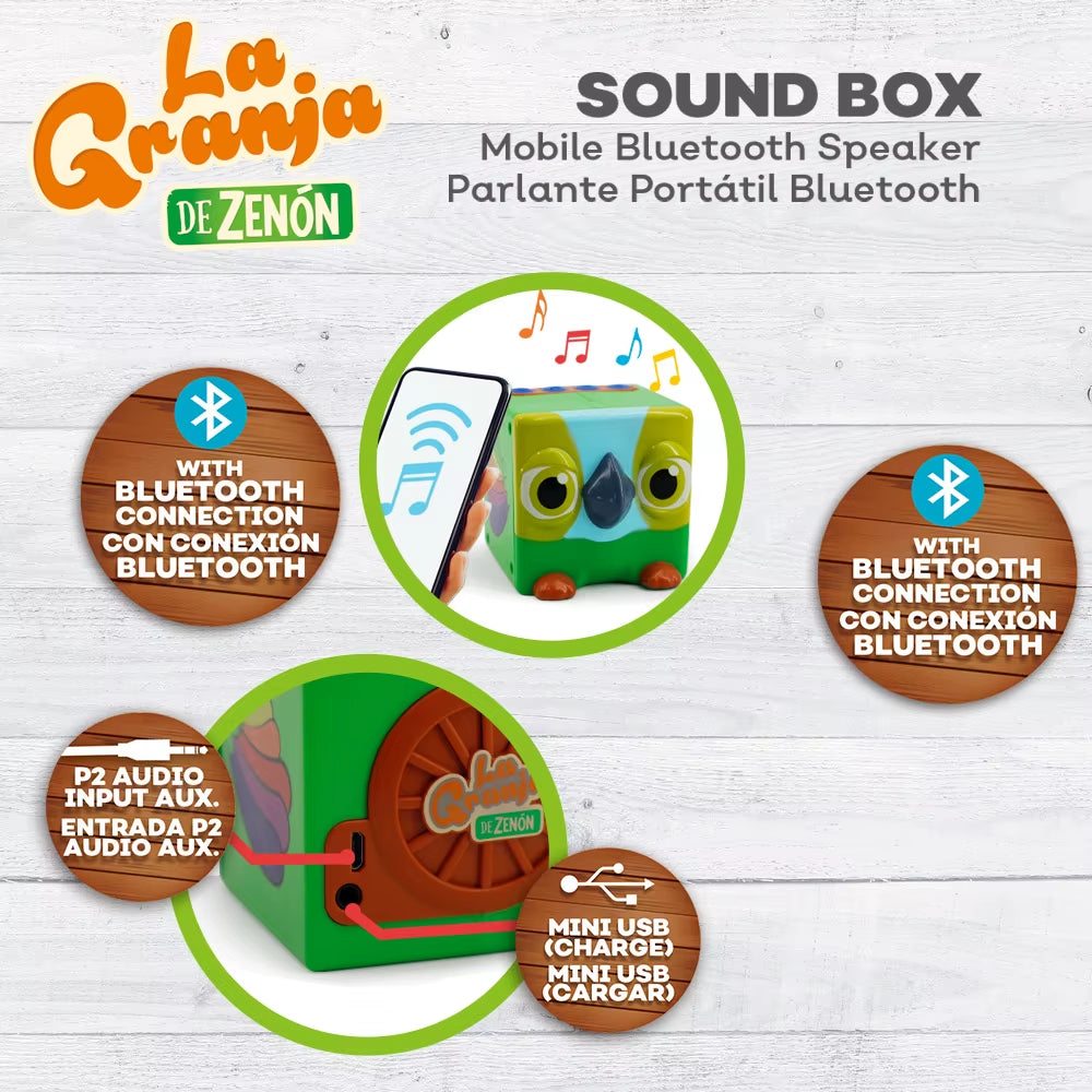 La Granja De Zenon Animal Wireless Bluetooth Speaker 