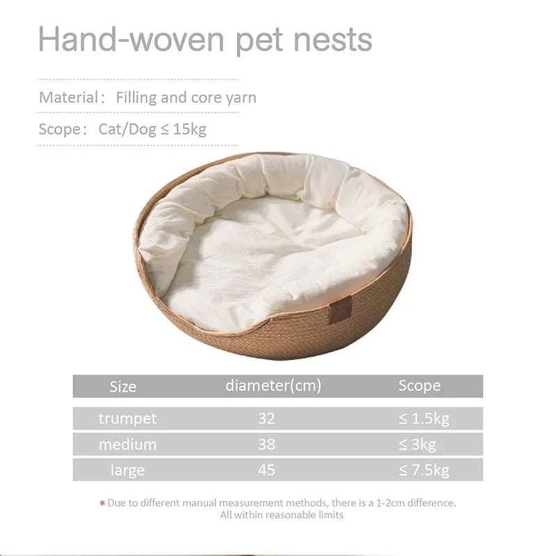 Cozy  Waterproof Pet Nest Baskets