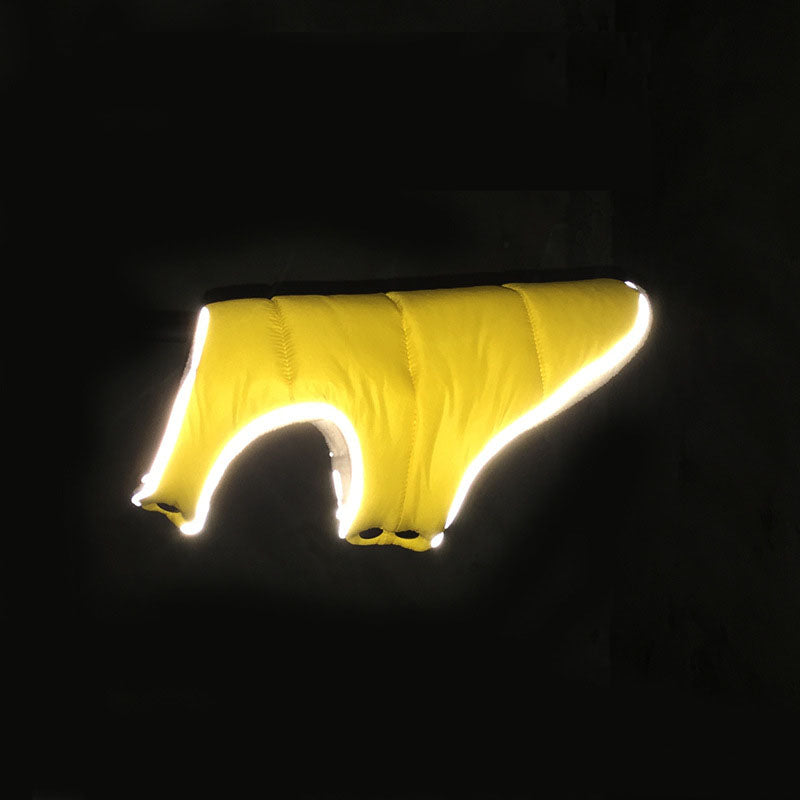 Reflective Pet Winter Jacket-Vest