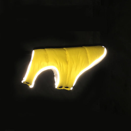 Reflective Pet Winter Jacket-Vest